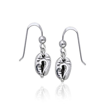 Coffee Bean Earrings TE625 - Jewelry